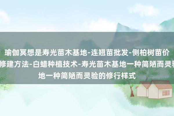 瑜伽冥想是寿光苗木基地-连翘苗批发-侧柏树苗价格-大叶女贞修建方法-白蜡种植技术-寿光苗木基地一种简陋而灵验的修行样式